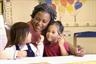 Day care provider and kids