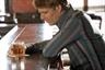 Man drinking alone