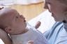 Woman with baby getting ready to return to work